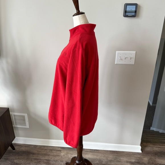 Like new! The North Face Half-Zip Fleece Pullover - Burnt Orange - Picture 3 of 12